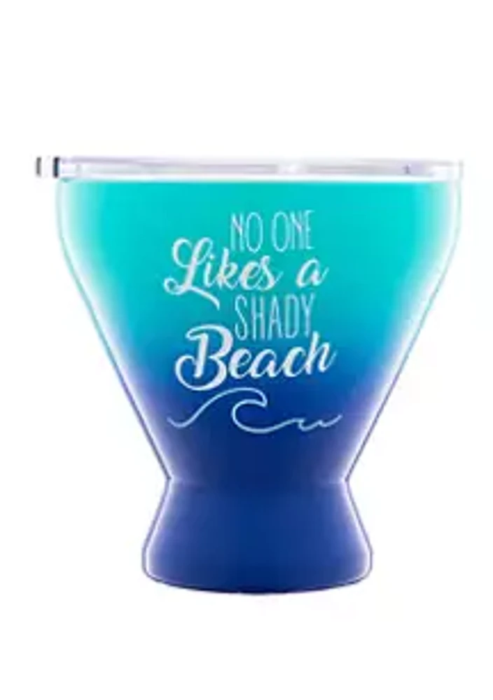 Cambridge Silversmiths 11 Ounce Blue Beach Insulated Cocktail Tumbler