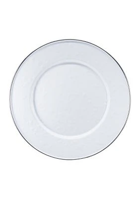 Solid White Sandwich Plate 