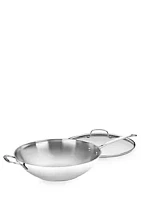 Cuisinart Chef's Classic Stainless Steel 14-in. Stir Fry Pan with Cover