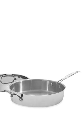 Chef's Classic Sauté Pan with Helper Handle and Cover