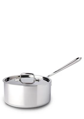 Stainless Steel 3-qt. Saucepan with Lid