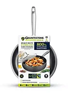 Granitestone Granitestone Armor Max Heavy Duty Hard-Anodized 4 qt Deep Saute Pan with Lid