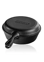 GRANITESTONE DIAMOND Cast Iron Seasoned 2 in 1 Cooker Pot