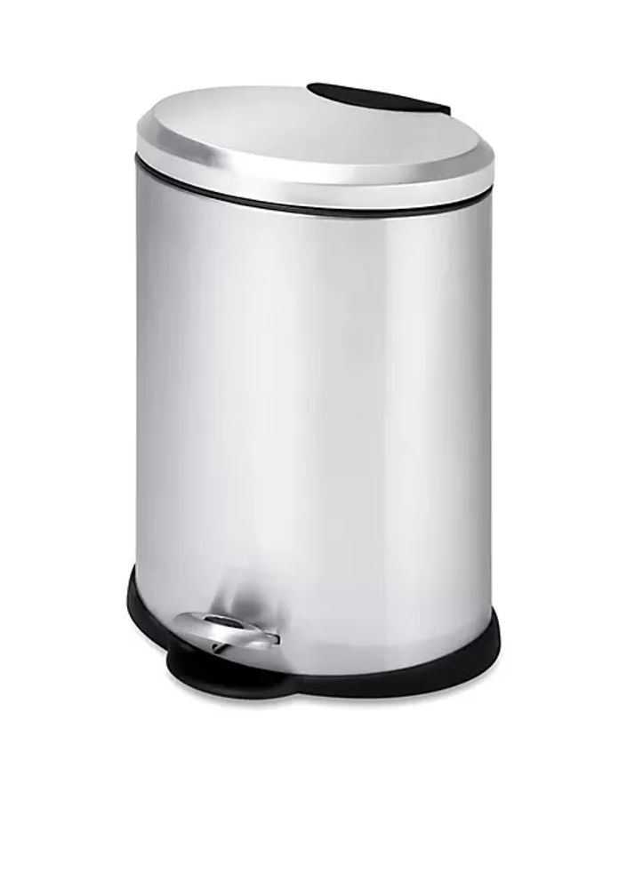 Belk Oval Stainless Steel Step Trash Can | The Summit