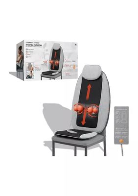 Massager Seat Topper 4-Node Shiatsu with Heat and Vibration