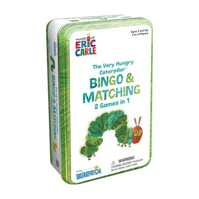 The Very Hungry Caterpillar Bingo & Matching Tin