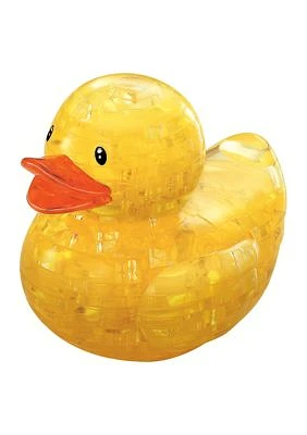 3D Crystal Puzzle - Rubber Duck: 43 Pcs