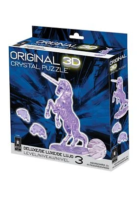 3D Crystal Puzzle - Unicorn: 44 Pieces 