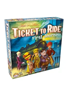 Ticket to Ride: First Journey - USA Map