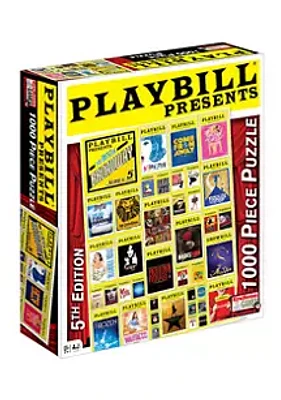 Endless Games Playbill Presents - Best of Broadway Jigsaw Puzzle: 1000 Pcs