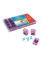 See and Stamp - Transparent Jumbo Lowercase Alphabet Stamps