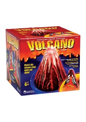 Erupting Cross-Section Volcano Model Kit