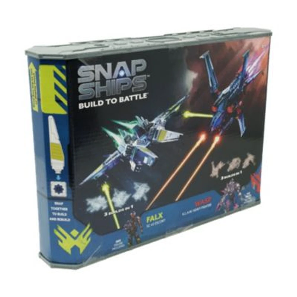 Snap Ships - Build to Battle: Falx SC-41 Escort/Wasp K.L.A.W. Heavy Fighter