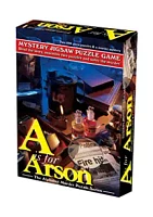 TDC Games A is for Arson Murder Mystery Jigsaw Puzzle: 1000 Pcs