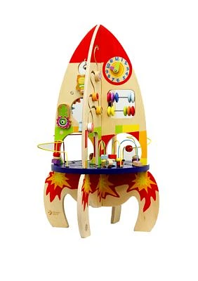 Wooden Activity Play Rocket