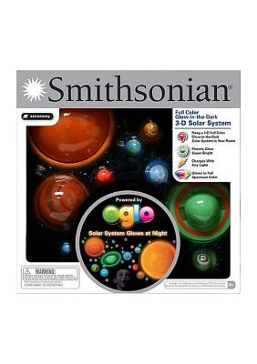 Smithsonian 3-D Hanging / Glowing Solar System