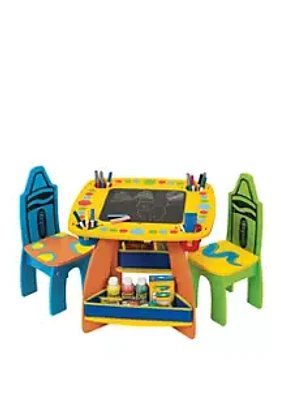 Grow'n Up Crayola® Wooden Table & Chair Set