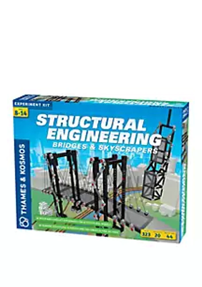 Thames & Kosmos Structural Engineering Bridges and Skyscrapers Experiment Kit