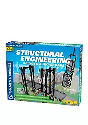 Thames & Kosmos Structural Engineering Bridges and Skyscrapers Experiment Kit