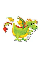 Learning Journey International My First Big Floor Puzzle – Dragon - Toddler Puzzles & Gifts for Boys & Girls Ages 2 Years and Up – Award Winning Game