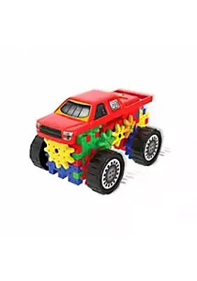 Learning Journey International Techno Gears –Monster Truck 2.0 – 50+ Pieces – Kid Toys & Gifts for Boys & Girls Ages 6 Years and Up – STEM