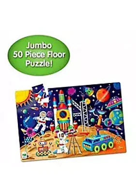 Learning Journey International Jumbo Floor Puzzles - Out In Space - Extra Large Puzzle Measures 3 ft by 2 ft - Preschool Toys & Gifts for Boys & Girls Ages 3 and Up