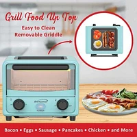 500-Watt Stainless Steel Mini Toaster Oven