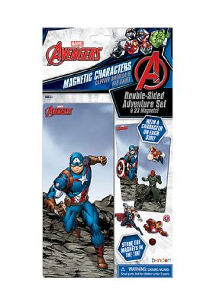 Captain America Magnetic Doll Tin 