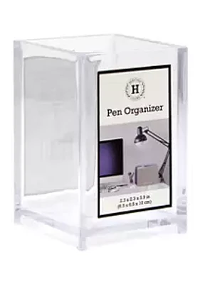 Heritage Living Clear Pen Organizer