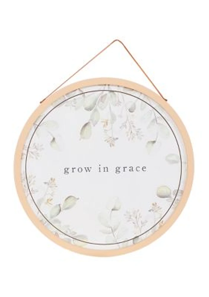 Grow in Grace Shaped Art