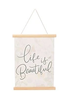 Life Is Beautiful Wall Tapestry