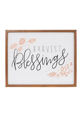 Harvest Blessings Wall Art