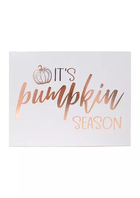 It's Pumpkin Season Wall Art