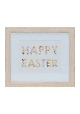 'Happy Easter' Framed Wall Art