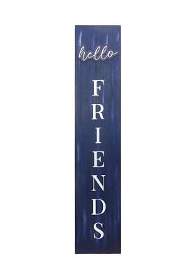 Hello Friends Sign Wall Decor