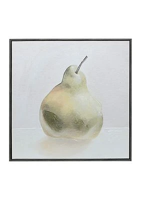 Green Pear Wall Art 