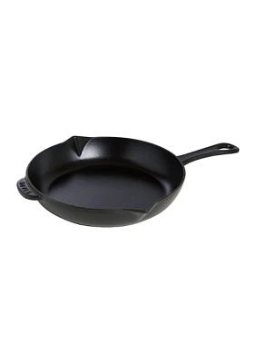 Cast Iron 10" Fry Pan, Matte Black