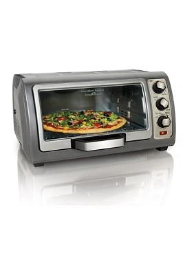 6 Slice Easy Reach Convection Toaster Oven, Silver