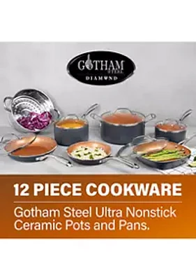 Gotham Steel 12-Piece Cookware Set