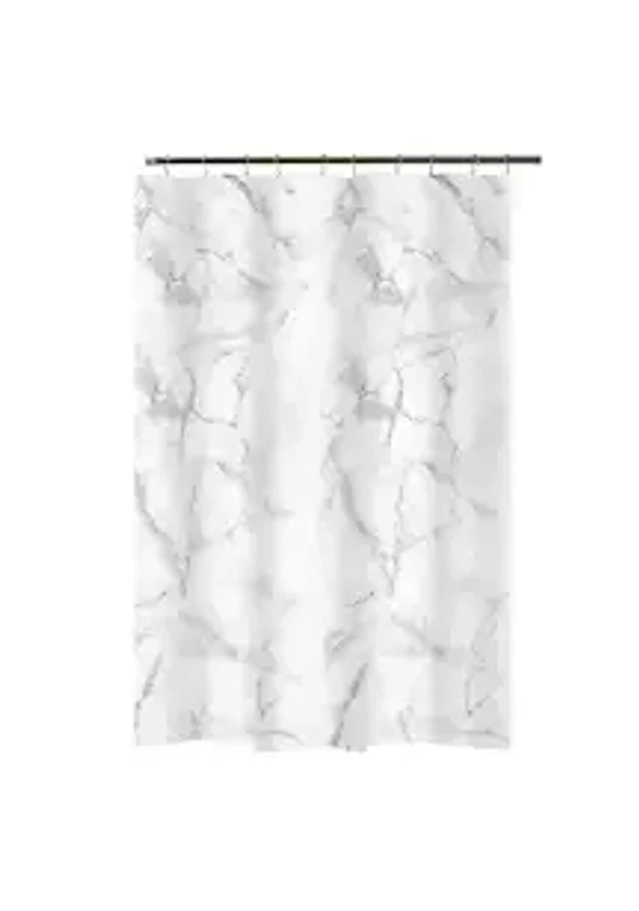 Bath Bliss Bath Bliss Shower Curtain Bee Happy Design