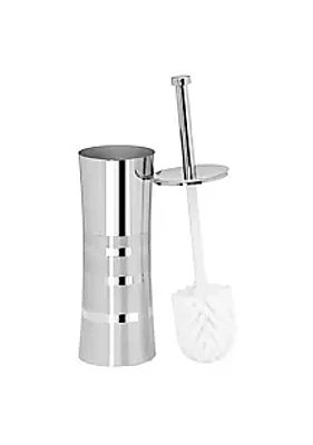 Bath Bliss Bath Bliss Stainless Steel Toilet Brush and Holder in Two Tone