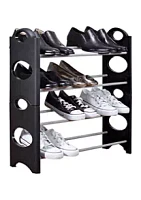 Simplify 12 Pair Stackable Shoe Caddy Rack