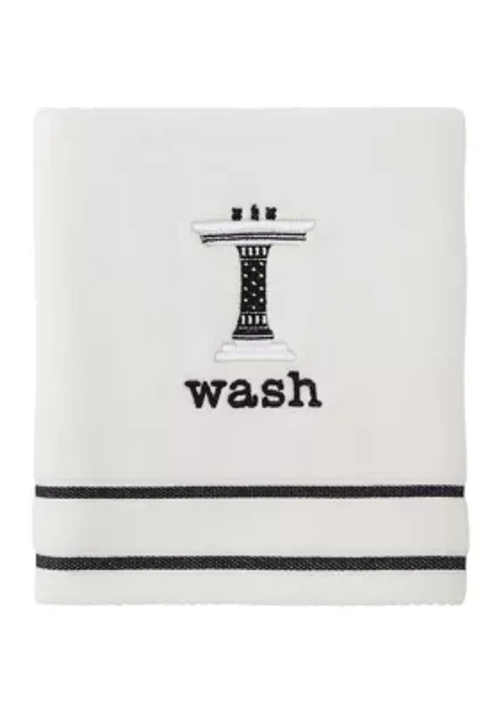 Bath Icons Hand Towel