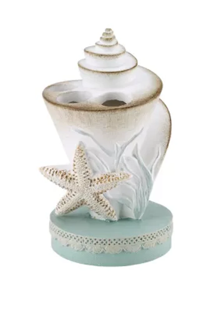 Farmhouse Shell Toothbrush Holder