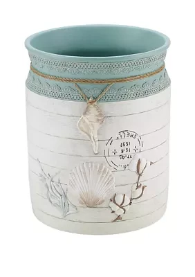 Farmhouse Shell Wastebasket