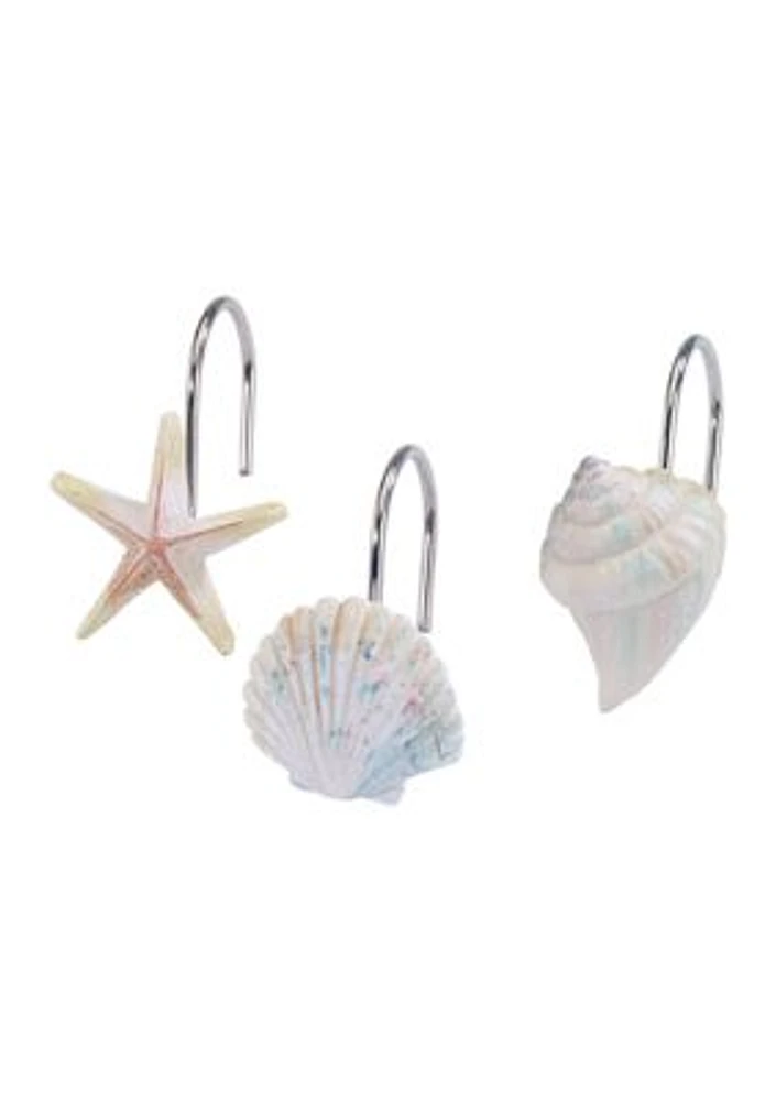 Coastal Terrazzo Shower Hooks