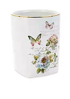 Avanti Butterfly Garden Wastebasket