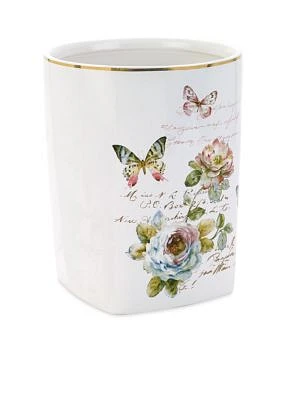 Butterfly Garden Wastebasket