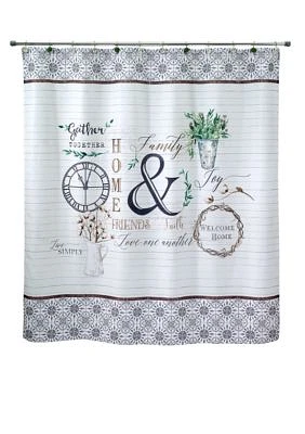 Modern Farmhouse Shower Curtain