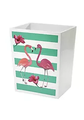 Avanti Flamingo Paradise Wastebasket
